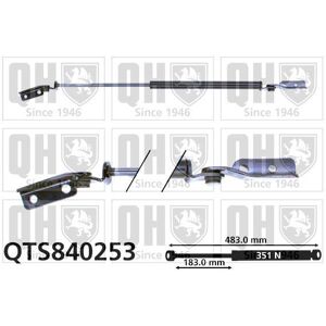 Fits Mercedes-Benz Nissan Boot Cargo Area Gas Spring Quinton Hazell Qts840253 Fits Mercedes-Benz Nissan Boot Cargo Area Gas Spring Quinton Hazell Qts840253