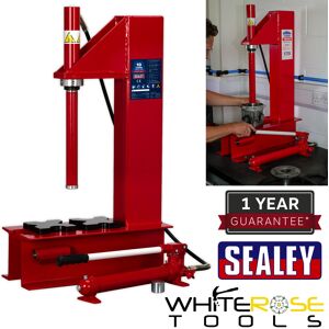 Sealey Hydraulic Press 10 Tonne Bench 'C' Type Detachable Ram & Pump Workshop Sealey Hydraulic Press 10 Tonne Bench 'C' Type Detachable Ram & Pump Workshop