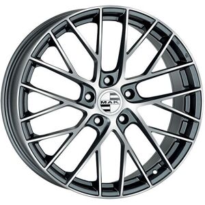 Alloy Wheel Mak Monaco-D For Porsche Cayman - Cayman S 10.5x20 5x130 Gun Me Q76 Alloy Wheel Mak Monaco-D For Porsche Cayman - Cayman S 10.5x20 5x130 Gun Me Q76
