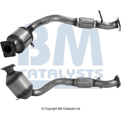 BM Catalysts Vehicle-specific Catalytic Converter - 1440914, 1447817, 1494689 - Emission Standards Compliant BM Catalysts Vehicle-specific Catalytic Converter - 1440914, 1447817, 1494689 - Emission Standards Compliant