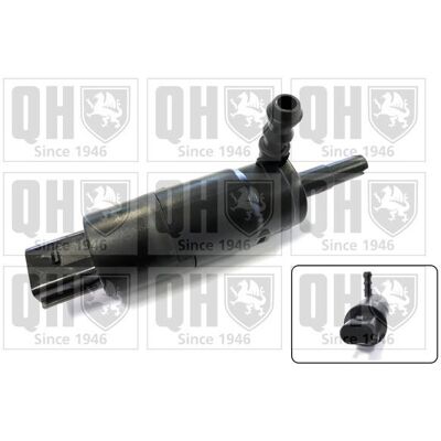QUINTON HAZELL QWP040 Windshield Washer Pump - Headlight Cleaning System QUINTON HAZELL QWP040 Windshield Washer Pump - Headlight Cleaning System