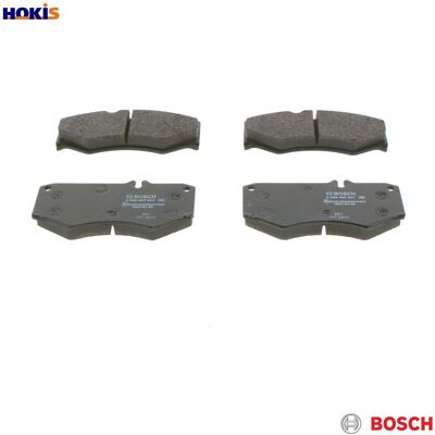 Bosch G-Class Brake Pads - Low-Metallic - 4 pcs Bosch G-Class Brake Pads - Low-Metallic - 4 pcs