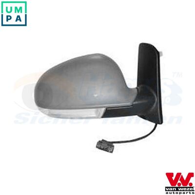 Van Wezel Model 5879806 - Side Mirror, Convex, Heated, Right Van Wezel Model 5879806 - Side Mirror, Convex, Heated, Right