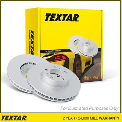 TEXTAR 92352303 Brake Disc - Ventilated Internal TEXTAR 92352303 Brake Disc - Ventilated Internal