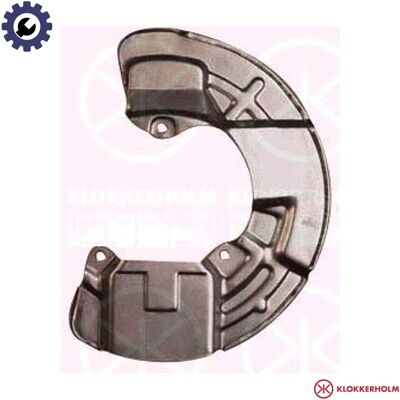 KLOKKERHOLM 9047377 Brake dust shield - Front Axle Left KLOKKERHOLM 9047377 Brake dust shield - Front Axle Left