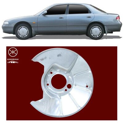 KLOKKERHOLM 3439877 Brake Dust Shield - Rear Axle Left KLOKKERHOLM 3439877 Brake Dust Shield - Rear Axle Left