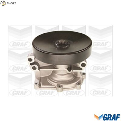 GRAF PA636 Water Pump - Impeller 70mm, Cast Iron, For V-ribbed Belt GRAF PA636 Water Pump - Impeller 70mm, Cast Iron, For V-ribbed Belt