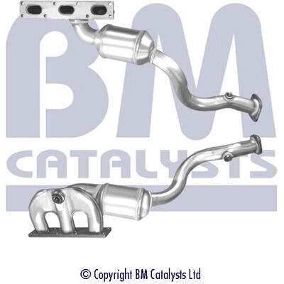 BMW 3 Series E46 X3 E83 Z3 Z4 Catalyst - Vehicle-specific, E-marked, Complete, 810mm BMW 3 Series E46 X3 E83 Z3 Z4 Catalyst - Vehicle-specific, E-marked, Complete, 810mm
