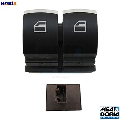 Meat & Doria Door Glass Switch - Left Front - Door Glass Switch Meat & Doria Door Glass Switch - Left Front - Door Glass Switch