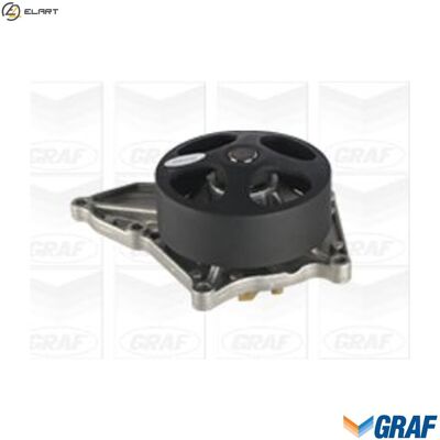 GRAF PA1175 Water Pump - Brass, 100mm, for Belt Drive System GRAF PA1175 Water Pump - Brass, 100mm, for Belt Drive System