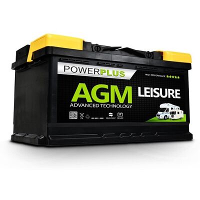 Agm LP120 120Ah 12V Low Profile Leisure Battery Agm LP120 120Ah 12V Low Profile Leisure Battery