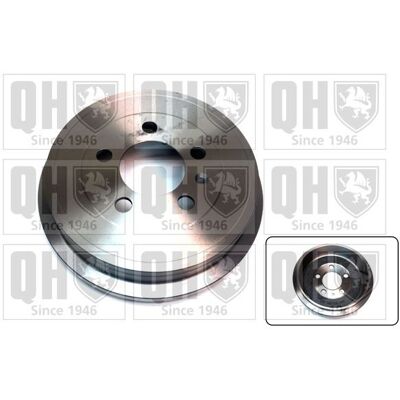 QUINTON HAZELL BDR632 Brake Drum - Brake Part for VW, Seat, Skoda, Audi QUINTON HAZELL BDR632 Brake Drum - Brake Part for VW, Seat, Skoda, Audi