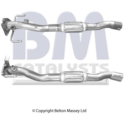 Fiat AR0289 Exhaust Pipe - Compatible with Alfa Romeo Mito & Fiat Grande B Fiat AR0289 Exhaust Pipe - Compatible with Alfa Romeo Mito & Fiat Grande B