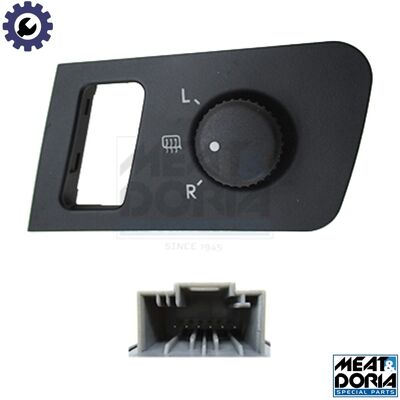 MEAT & DORIA Mirror Adjustment Switch - MD206029 - Left MEAT & DORIA Mirror Adjustment Switch - MD206029 - Left