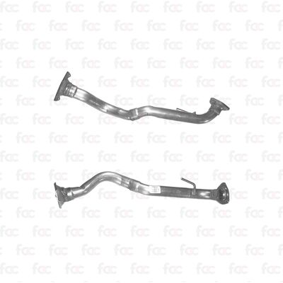 BM Catalysts Exhaust Pipe - Front for VW Transporter - BM70430 BM Catalysts Exhaust Pipe - Front for VW Transporter - BM70430