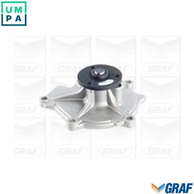 GRAF PA1174 Water Pump - Impeller Diameter: 75mm, 7 blades, for v-belt use GRAF PA1174 Water Pump - Impeller Diameter: 75mm, 7 blades, for v-belt use