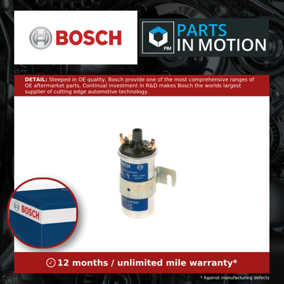 Bosch 0 221 119 027 Ignition Coil - Ignition Coil Bosch 0 221 119 027 Ignition Coil - Ignition Coil