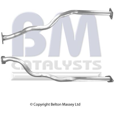 BM Catalysts BM50345 - Exhaust Pipe for Nissan Juke BM Catalysts BM50345 - Exhaust Pipe for Nissan Juke