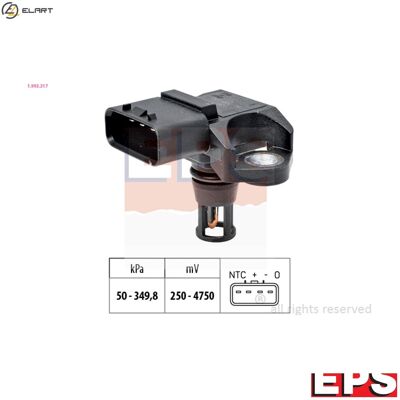 Facet 1.993.317 Barometric Pressure Sensor - Pressure Range 50-349.8 kPa Facet 1.993.317 Barometric Pressure Sensor - Pressure Range 50-349.8 kPa