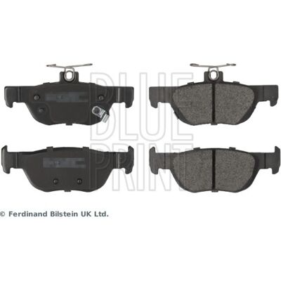 Blue Print Mazda 3 CX-30 Rear Brake Pads Set - Disc, Acoustic Warning Blue Print Mazda 3 CX-30 Rear Brake Pads Set - Disc, Acoustic Warning