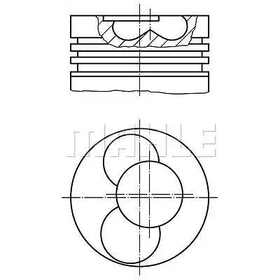 MAHLE 030 87 01 - Piast MAHLE 030 87 01 - Piast