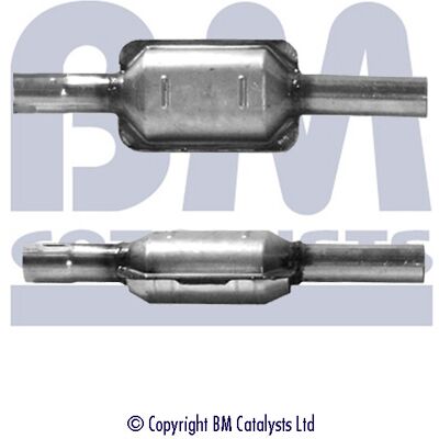 BMW Catalytic Converter - Vehicle-Specific Fit - 579mm BMW Catalytic Converter - Vehicle-Specific Fit - 579mm