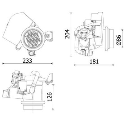 MAHLE EGR Cooler - No Gasket - Compact Design - Car Part MAHLE EGR Cooler - No Gasket - Compact Design - Car Part
