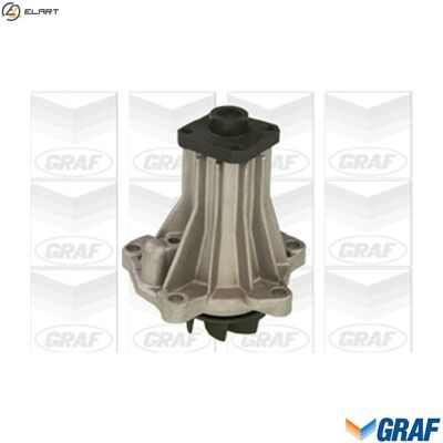 GRAF PA429A Water Pump - Impeller 65.5mm, 8 Blades, Cast Iron, V-belt Use GRAF PA429A Water Pump - Impeller 65.5mm, 8 Blades, Cast Iron, V-belt Use
