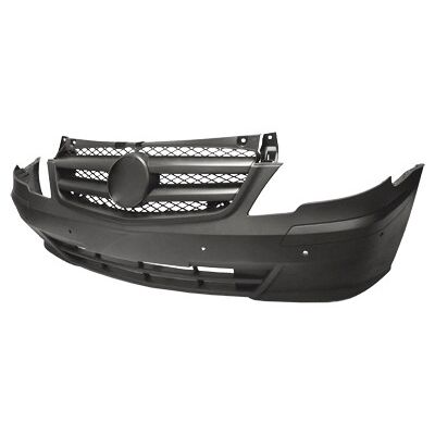 PRASCO - ME9101020 - Integrated grille - Primer - Front bumper PRASCO - ME9101020 - Integrated grille - Primer - Front bumper