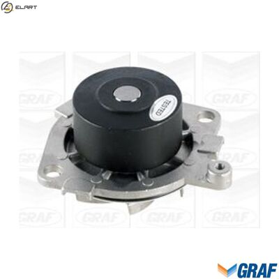 GRAF PA616 Water Pump - Impeller 76mm, Steel, Toothed Belt Drive GRAF PA616 Water Pump - Impeller 76mm, Steel, Toothed Belt Drive