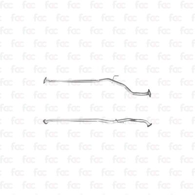Bosch AR0336 Exhaust Pipe - Nissan Note 1.5 Bosch AR0336 Exhaust Pipe - Nissan Note 1.5