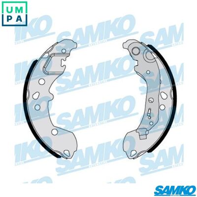 LPR Brake Shoe Set - 38.2mm Width - 203mm Inner Diameter - with Handbrake Lever LPR Brake Shoe Set - 38.2mm Width - 203mm Inner Diameter - with Handbrake Lever