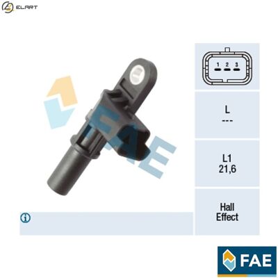 FAE - 79444 - Hall - OEM - Camshaft Position Sensor FAE - 79444 - Hall - OEM - Camshaft Position Sensor