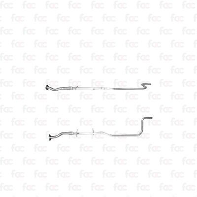 BM CATALYSTS Exhaust Pipe 2130mm for Ford Ka 1.3 - Exhaust Pipe BM CATALYSTS Exhaust Pipe 2130mm for Ford Ka 1.3 - Exhaust Pipe