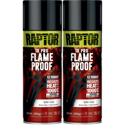 U-Pol - Raptor 1k Pro - Satin Clear - 338ml - Coating U-Pol - Raptor 1k Pro - Satin Clear - 338ml - Coating
