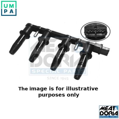 Meat & Doria Ignition Coil - 6 Poles for Opel and Vauxhall Meat & Doria Ignition Coil - 6 Poles for Opel and Vauxhall