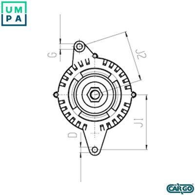HC-CARGO 114509 Triphasic Generator - Generator HC-CARGO 114509 Triphasic Generator - Generator