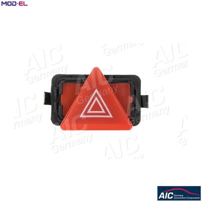 AIC Warning Flasher Switch - Black - Fits Audi A3 AIC Warning Flasher Switch - Black - Fits Audi A3