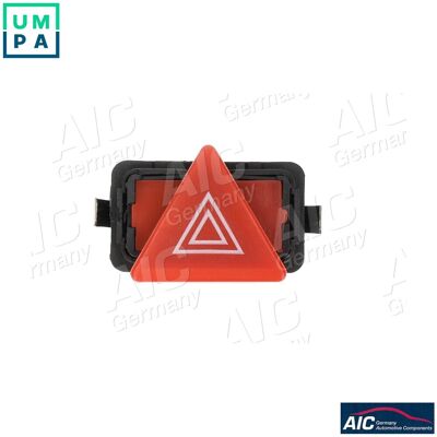 AIC Warning Flasher Switch - Black - Fits Audi A3 AIC Warning Flasher Switch - Black - Fits Audi A3