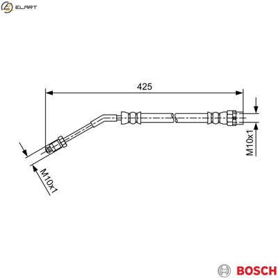 BOSCH Z4 Roadster Brake Hose - Brake Part BOSCH Z4 Roadster Brake Hose - Brake Part