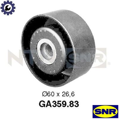 Citroën Keilrippenriemen Tensioner Pulley - Timing Belt Guide - GA359.83 Citroën Keilrippenriemen Tensioner Pulley - Timing Belt Guide - GA359.83