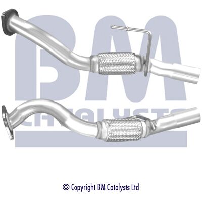 Bosal BM50744 Exhaust Pipe for Fiat 500X Jeep Renegade - Exhaust Pipe Bosal BM50744 Exhaust Pipe for Fiat 500X Jeep Renegade - Exhaust Pipe