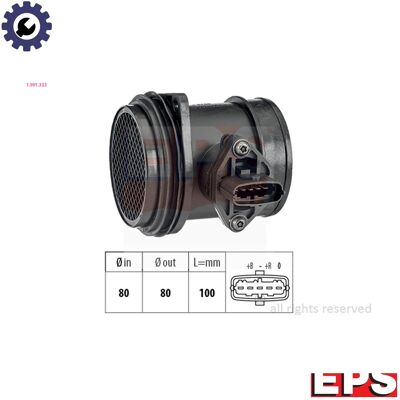 Ford EPS 1.991.332 Mass Air Flow Sensor - OE Equivalent Ford EPS 1.991.332 Mass Air Flow Sensor - OE Equivalent