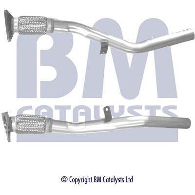 BM Catalysts - BM70656 - Renault Clio - exhaust pipe BM Catalysts - BM70656 - Renault Clio - exhaust pipe