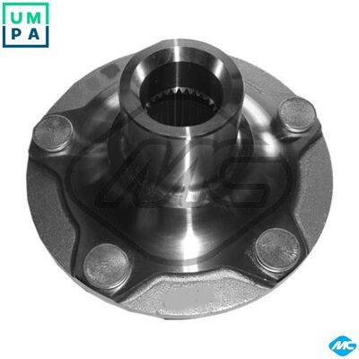 Metalcaucho 90454 Wheel Hub - Front Axle, 5 Bolt Holes Metalcaucho 90454 Wheel Hub - Front Axle, 5 Bolt Holes