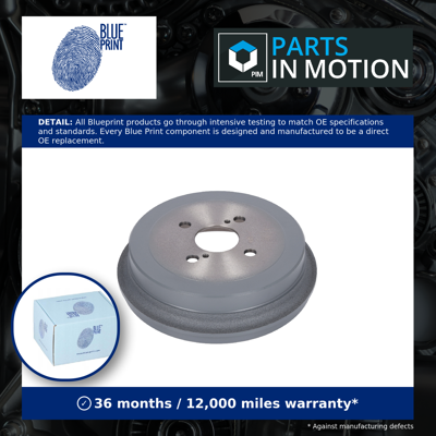 BLUE PRINT ADBP470032 Brake Drum - Rear Axle BLUE PRINT ADBP470032 Brake Drum - Rear Axle