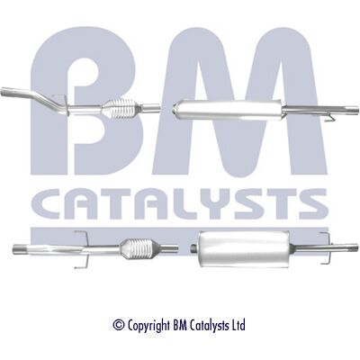 Mercedes-Benz Sprinter Rear Catalytic Converter - E-103 R Mercedes-Benz Sprinter Rear Catalytic Converter - E-103 R