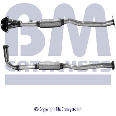 BM Catalysts Nissan Primera Exhaust Pipe - Front Linkage - 2-Year Warranty BM Catalysts Nissan Primera Exhaust Pipe - Front Linkage - 2-Year Warranty