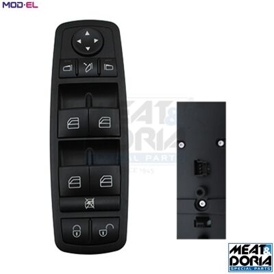 MEAT & DORIA 26073 Window Switch - Front Left MEAT & DORIA 26073 Window Switch - Front Left