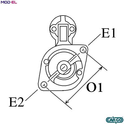 Hc-Cargo 115627 Starter Motor - Starter motor Hc-Cargo 115627 Starter Motor - Starter motor
